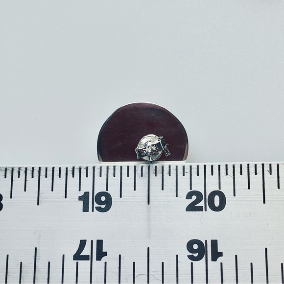Silpada Rare Sterling Silver Braided Dome Round Post Earrings - 1”